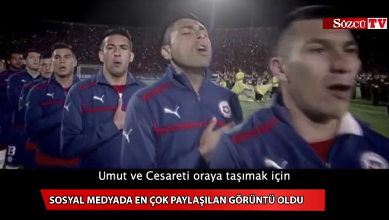 Şili gruptan çıktı bu görüntüler internette rekor kırdı