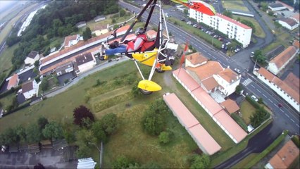 Vol au dessus du 28°Régiment de transmissions ...