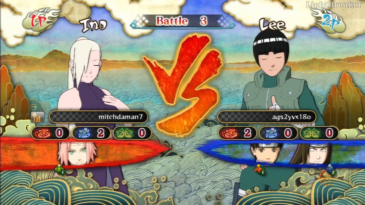 Naruto Storm 3 ags Vs mitchdaman7