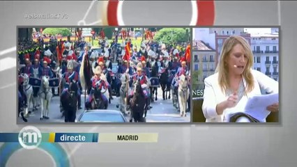 TV3 - Els Matins - Especial coronació de Felip VI (part 4). Camí del Palau Reial.
