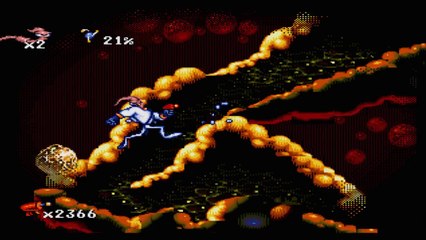Let's play Earthworm Jim - Part 8 - Intestinal Distress