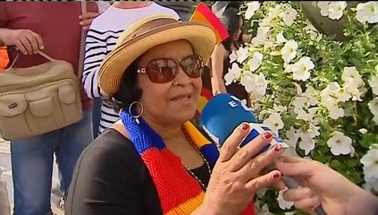 Los ciudadanos, testigos directos de un día histórico