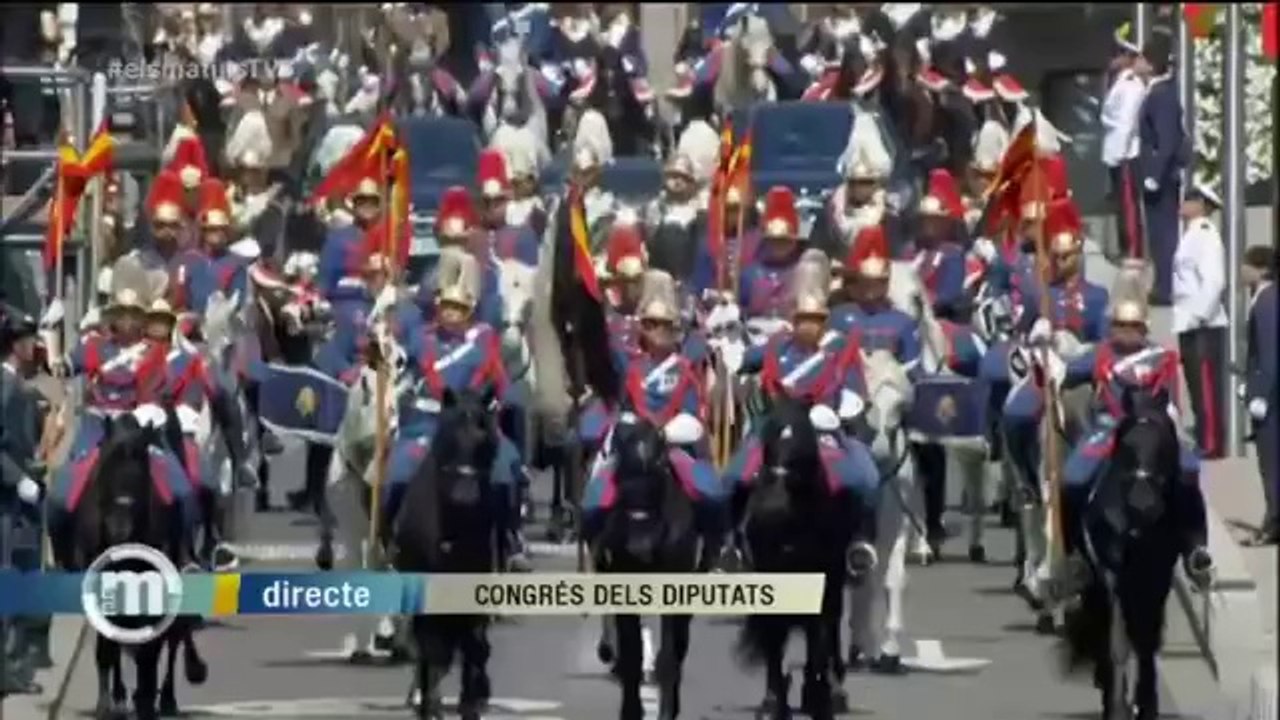 TV3 - Els Matins - Sortida del Congrés dels Diputats