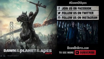 Dawn Of The Planet Of The Apes Official Movie Clip - Go (2014) Andy Serkis HD