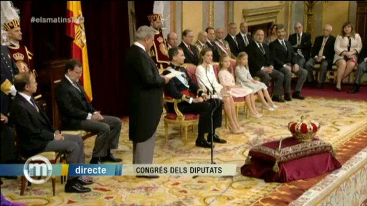 TV3 - Els Matins - Posada: "Comença un nou regnat amb absoluta normalitat democràtica"