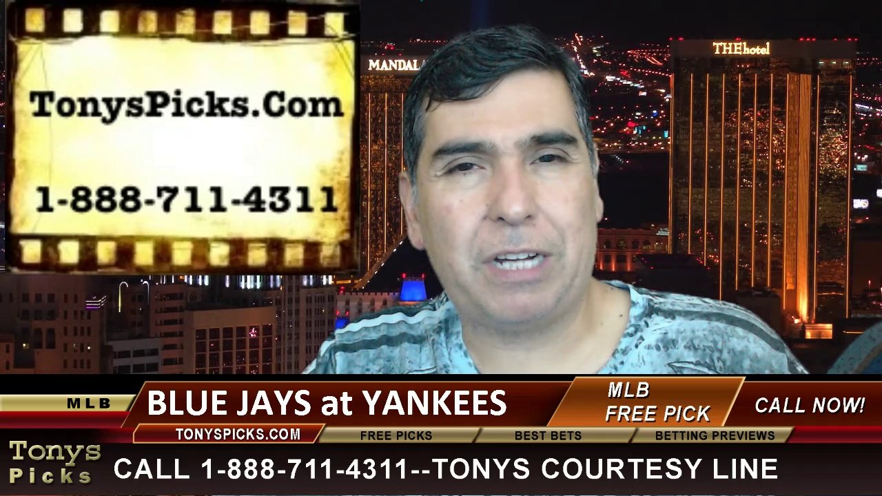 MLB Odds New York Yankees vs. Toronto Blue Jays Pick Prediction Preview 6-19-2014