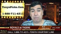MLB Pick Prediction Detroit Tigers vs. Kansas City Royals Odds Preview 6-19-2014