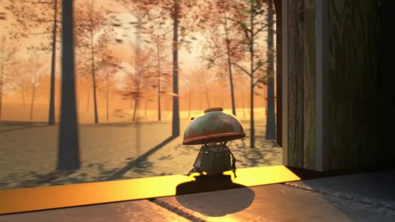 Origins (HD) Robot meats Nature - Feel good student Animated Film