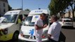 Grève : les ambulanciers bloquent les rues d'Avignon