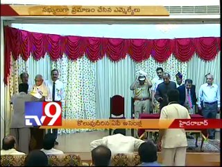 Y.S.Jagan takes oath in A.P Assembly