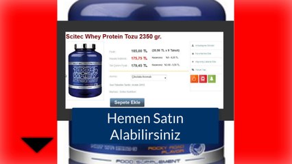 Scitec Whey Protein Tozu 2350 gr