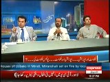 Talal ChaudhryPMLN vs Umar Riaz Abbasi PAT in a Live Show