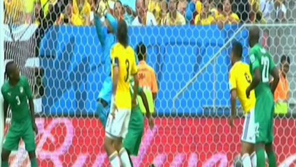 هدف كولومبيا الأول في مرمى الأفيال