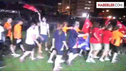 Bergama'da Olimpiyat Ateşi Yandı