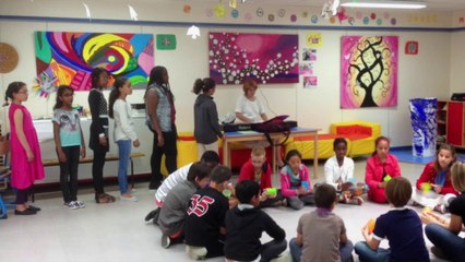 Maurepas CM2 école élémentaire les Friches Cup song