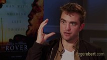 12.06.2014 LA The Rover Interview Robert Pattinson and Guy Pearce with RogerEbert.com