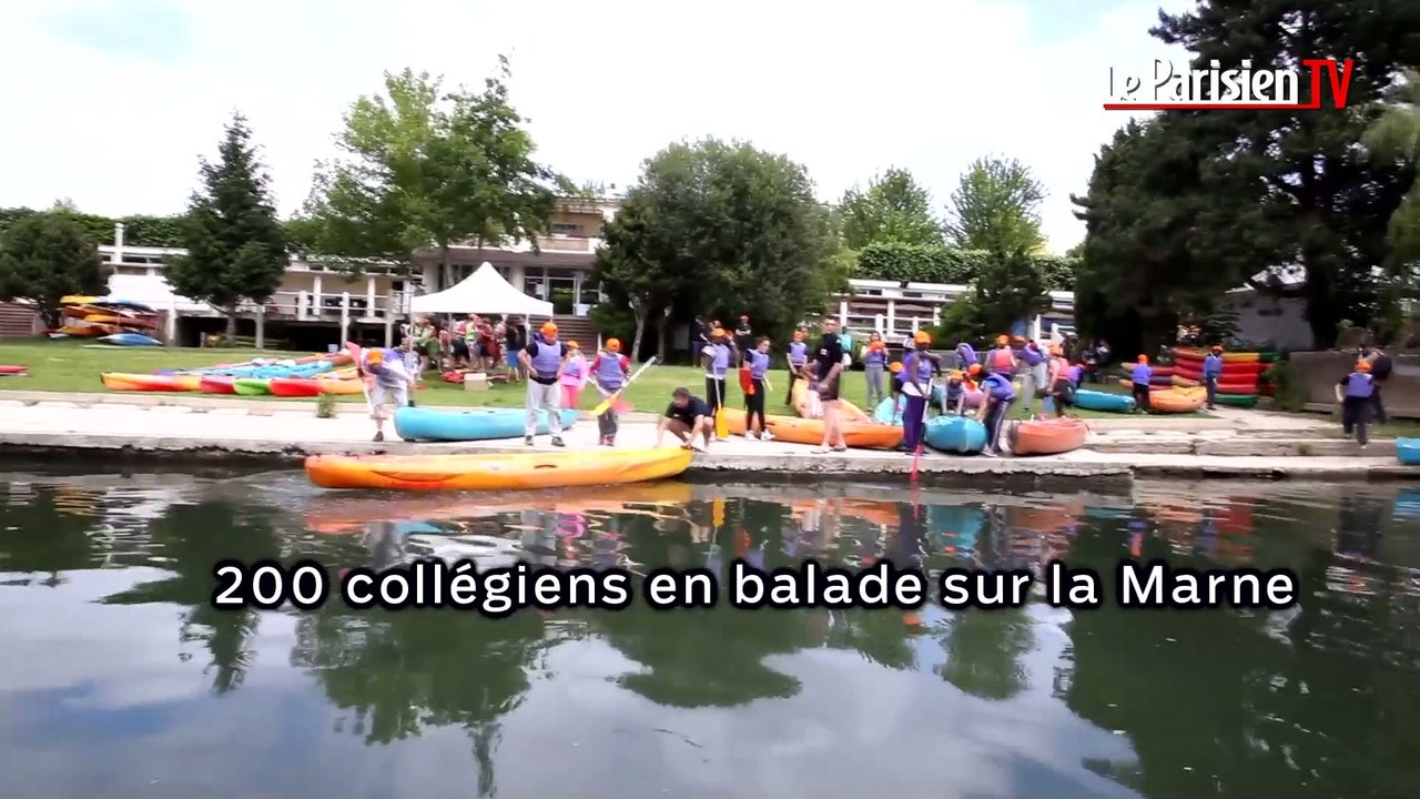 Festival de l'Oh. 200 collégiens se baladent sur la Marne