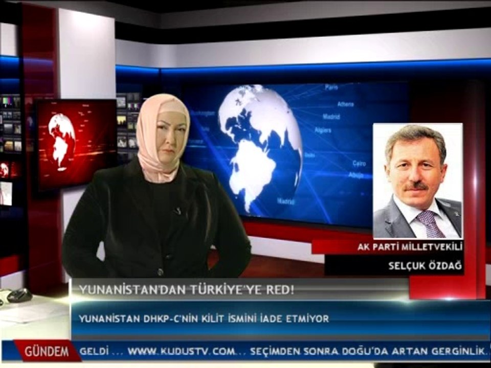 KUDÜS TV ANA HABER BÜLTENİ CANLI TELEFON BAĞLANTISI (17 NİSAN 2014)