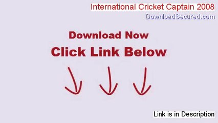 International Cricket Captain 2008 Free Download [Download Trial 2014]