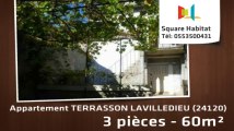 A louer - Appartement - TERRASSON LAVILLEDIEU (24120) - 3 pièces - 60m²