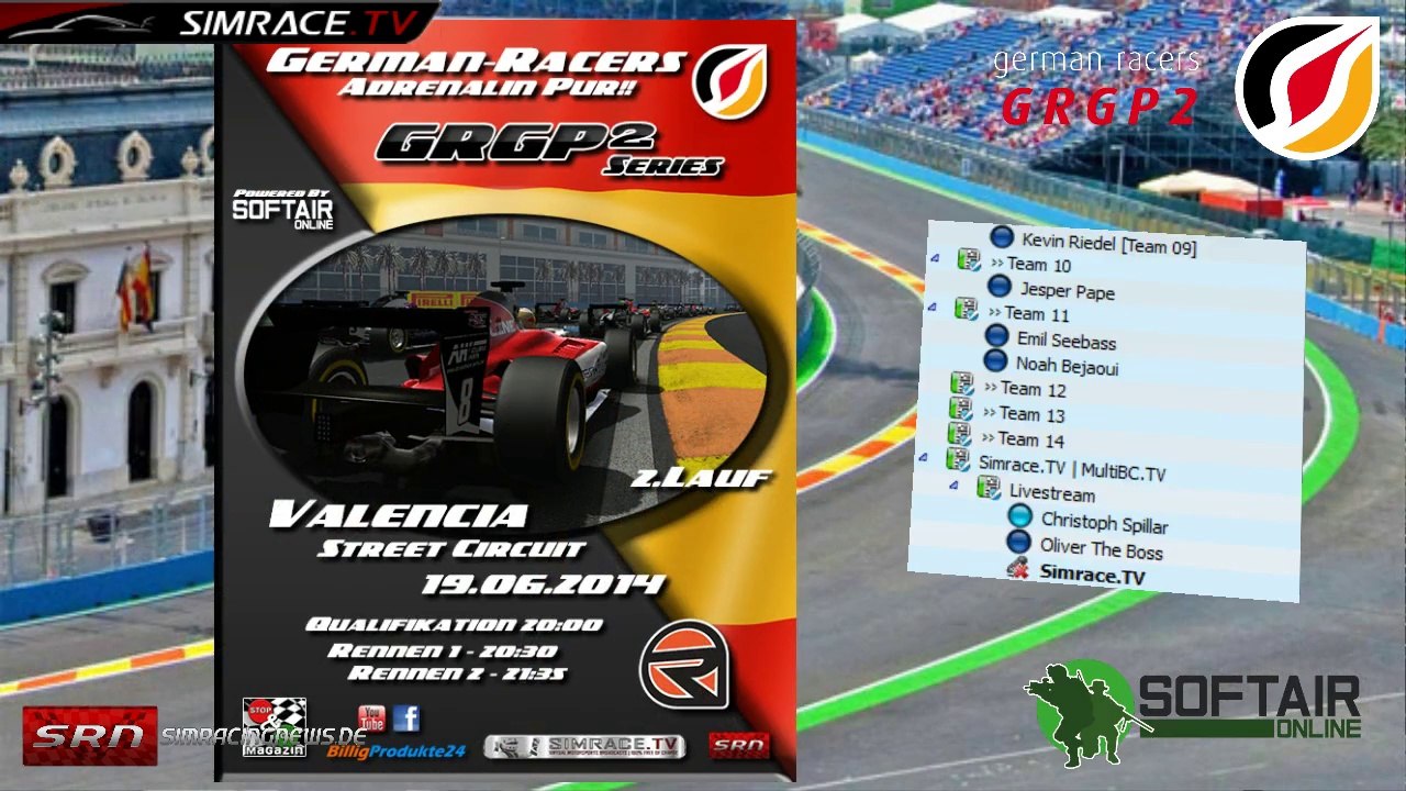 GRGP2 - 2. Rennen in Valencia