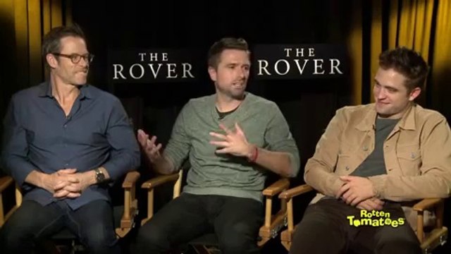 13.06.2014 LA The Rover Press Junket Rob, Guy and David Michôd interview with Rotten Tomatoes