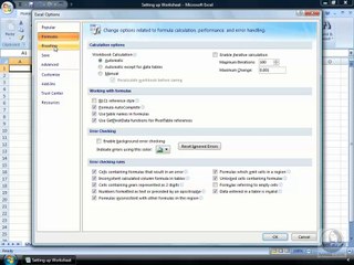 Excel 2007 Essential Training-9-Customizing the Microsoft Office Button