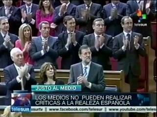 Con su silencio, medios españoles apoyaron reinado de Juan Carlos I