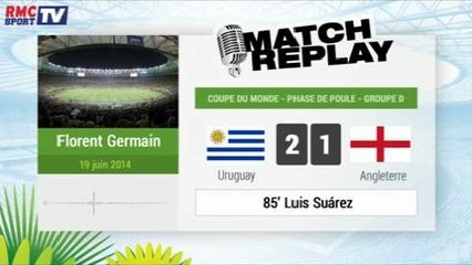 Uruguay - Angleterre : Le Match Replay avec le son RMC Sport !