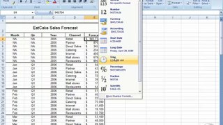 Excel 2007 Essential Training-15-Numeric formats
