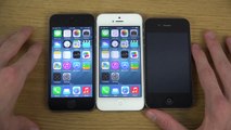 iPhone 5S iOS 8 Beta 2 vs. iPhone 5 iOS 8 Beta 2 vs. iPhone 4S iOS 8 Beta 2 - Which Is Faster