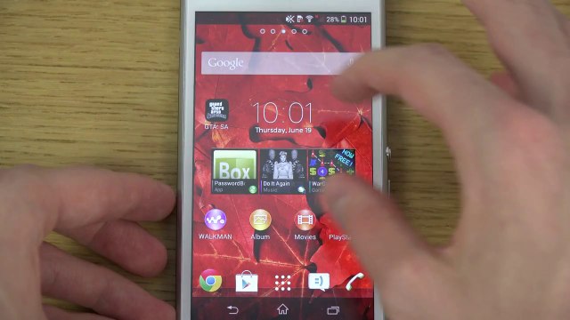 Sony Xperia M2 - 4K Video First Look