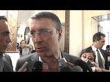 Napoli - Cantone in Comune per incontro sulla corruzione -2- (19.06.14)