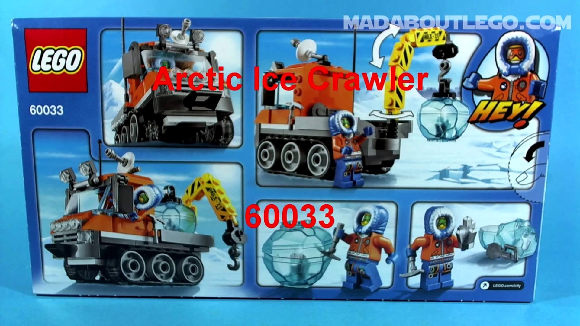 LEGO CITY Arctic Ice Crawler 60033 - video Dailymotion