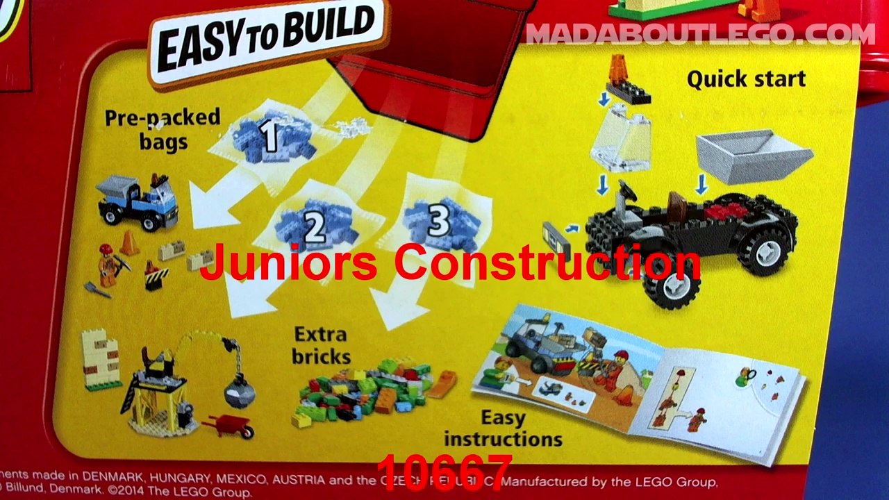 LEGO JUNIORS CONSTRUCTION 10667