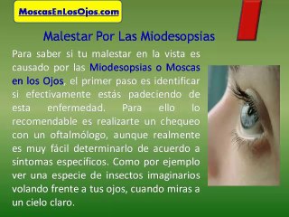 Malestar En La Vista o Vision y Como Eliminarlo : Como Aliviar El Malestar En La Vision o La Vista