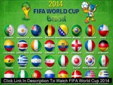 Watch FIFA World Cup 2014 ITALY VS COSTA RICA LIVE Streaming Online