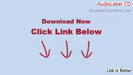 AudioLabel CD/DVD Cover Maker Download Free []