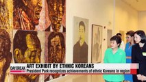President Park recognizes ethnic Koreans' achievements in Central Asia