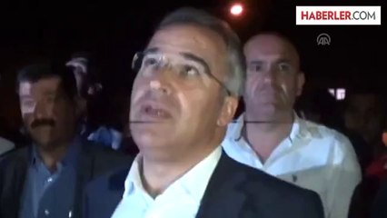 TOKİ konut inşaatında yangın -