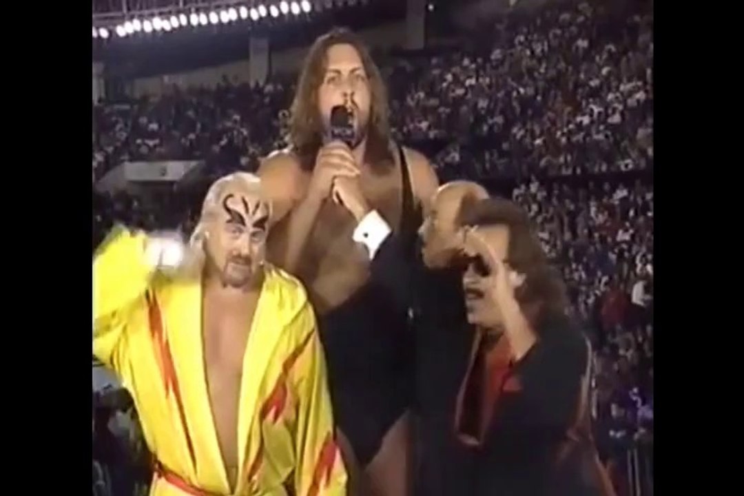 WCW World War 3 1995 The Giant Interview