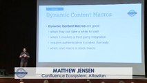 Dynamic vs. Static Content Macro in Confluence Add-ons