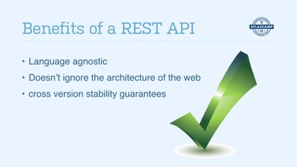 REST API Benefit: Language Agnostic, Stability Guarantee