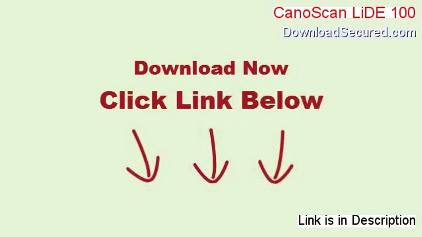 Canoscan Lide 100 Download Free Of Risk Download 14 Video Dailymotion