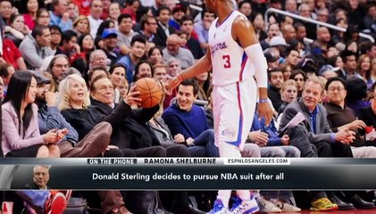 Sterling Decides To Sue NBA After All