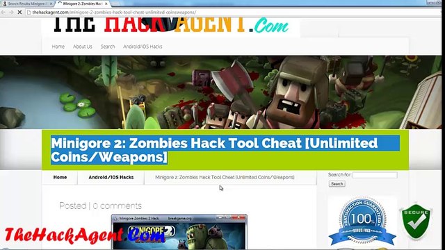 Minigore 2: Zombies Hack Tool Cheat [Unlimited Coins/Weapons] Android iOS June 2014 Free