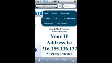 تخطى الحجب على الاى باد