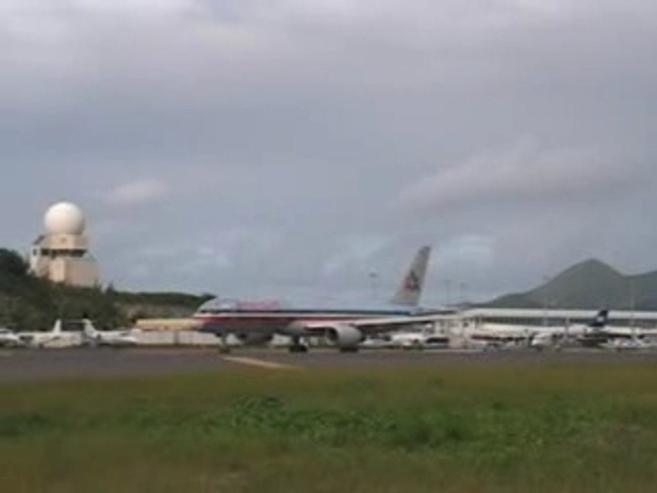 Aeroport saint martin avion Part 1