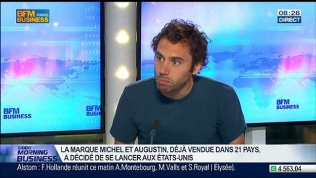 Michel et Augustin se lancent aux États-Unis, Augustin Paluel-Marmont, dans GMB – 20/06