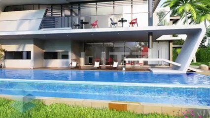 Architectural 3D Animation of Plush Bungalow Design By Blitz3ddesign.com